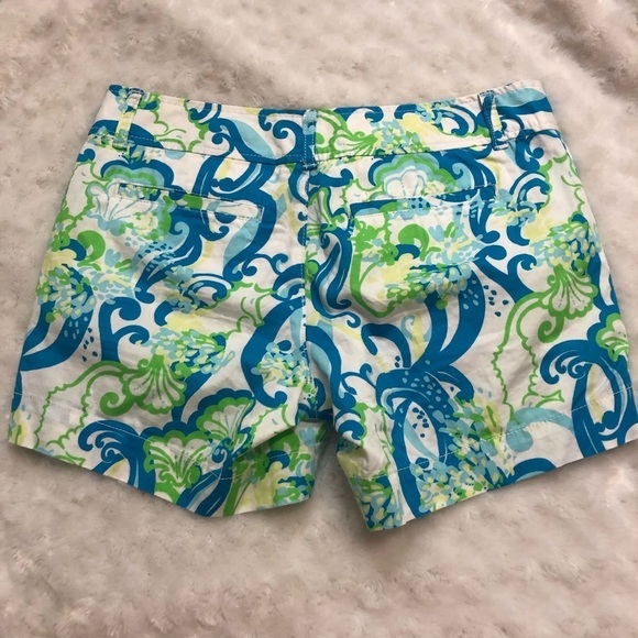 LILLY Pulitzer Callahan shorts sz 2 - Picture 3 of 4
